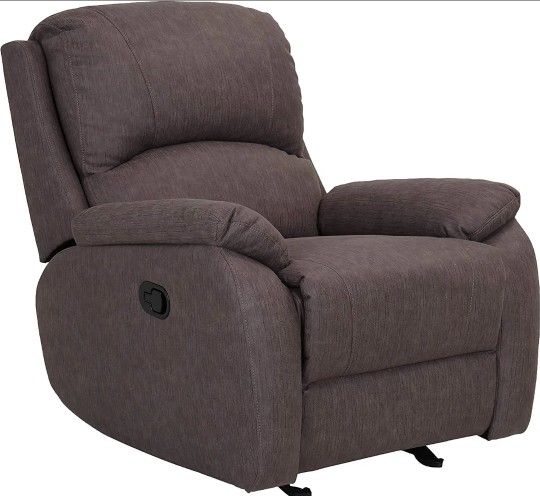 Amazon Brand – Ravenna Home Oakesdale Contemporary Glider Recliner, 35.4"W,
Brown Taupe Lazy Boy Sofa Love Seat