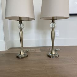 (2) Modern Table Lamps