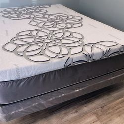 Calking Size Sky Comfort Bamboo Cool Memoryfoam MatresAndboxspring 