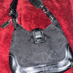 Coach Bag Vintage / Black Leather 