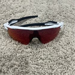 Oakley Radar EV OO9211-04 128 White Sunglasses Prizm Shield Men’s