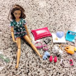 barbie sleepover with accessories