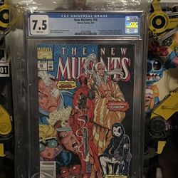 New Mutants 98 Newsstand CGC 1st Appearance Of Deadpool