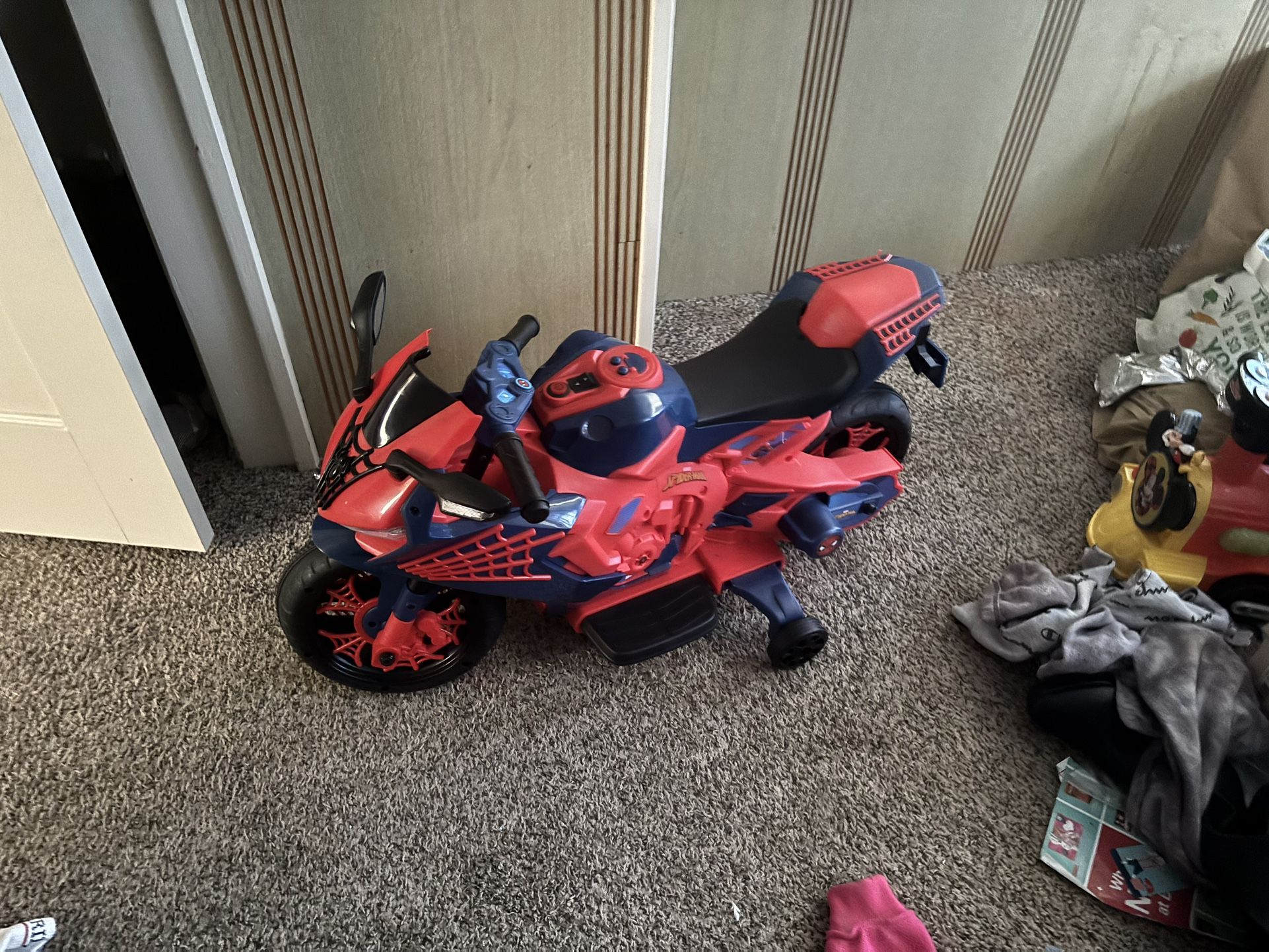 Kids Spider-Man Bike