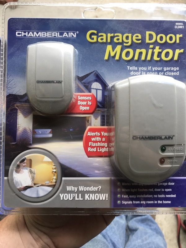 Garage door monitor - new in box