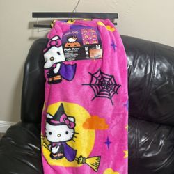 Hello Kitty Halloween Blanket 
