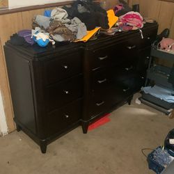 Black dresser