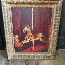 Carousel Horse Painting 