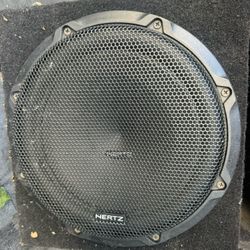 Hertz 10” Subwoofer