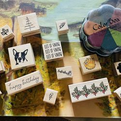 Wood Stamp Set 