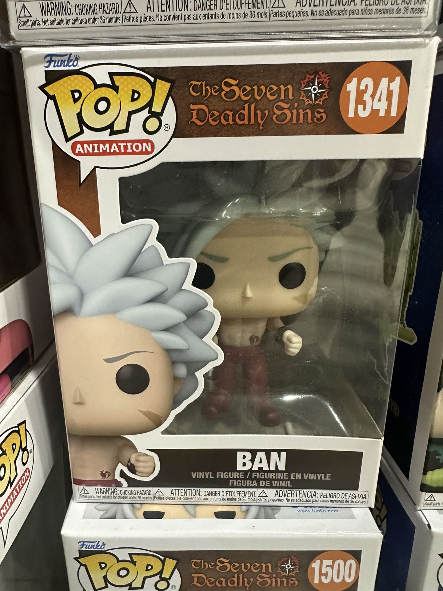 Funko Pop Ban Seven Deadly Sins