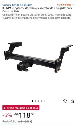 2" Receiver Trailer Hitch Fits for Subaru Crosstrek 2018 2019 2020 2021 2022 2023