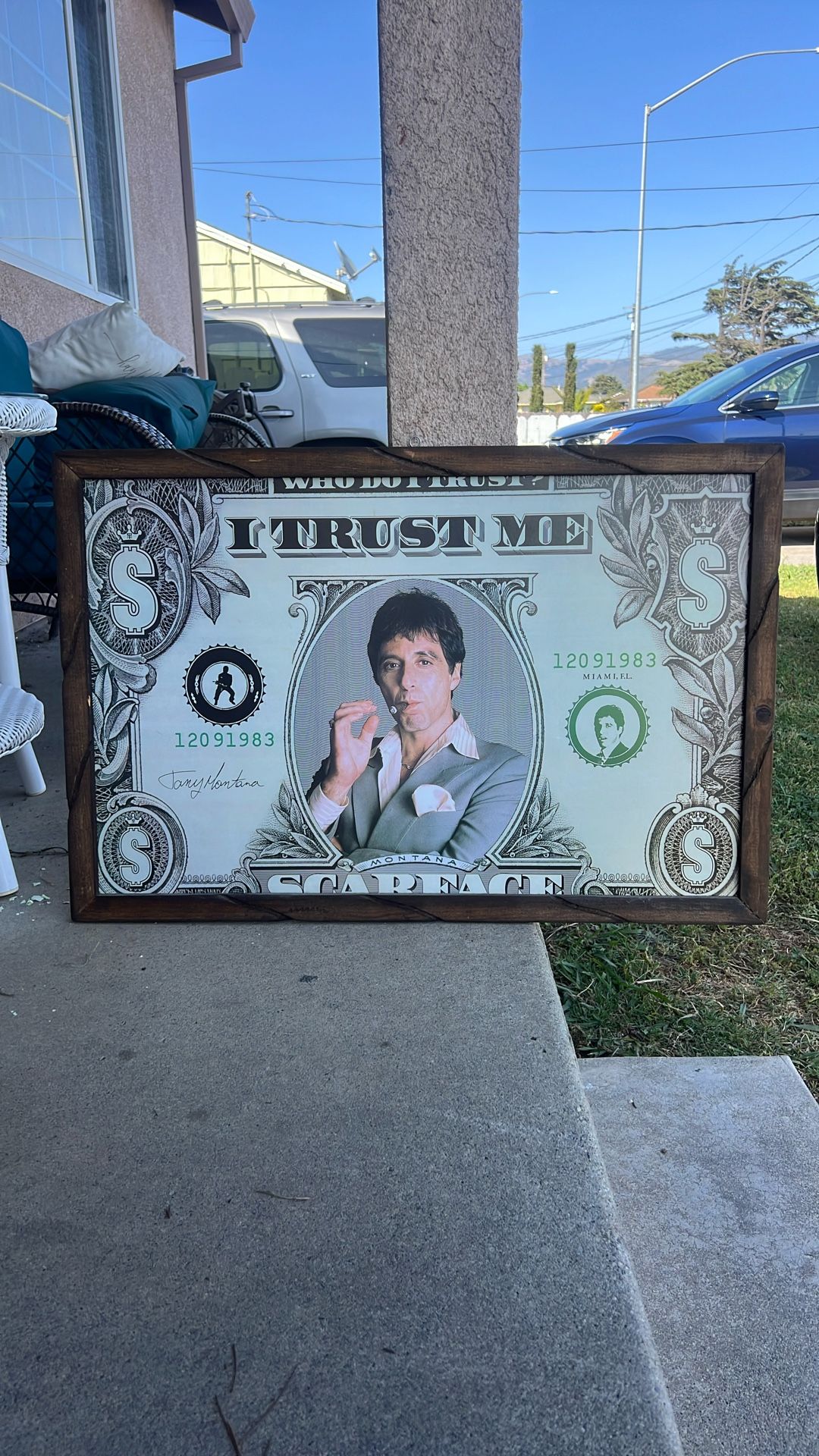 Tony Montana, Scarface Framed Poster