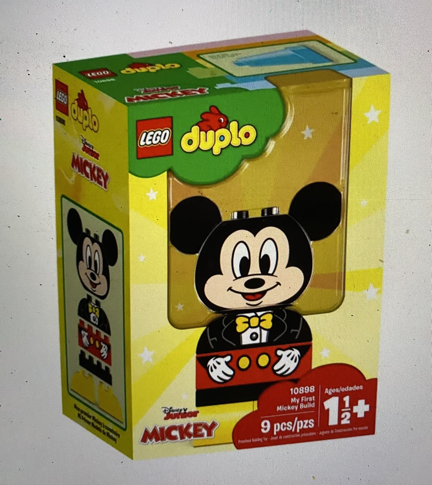 My First Mickey Build Duplo Lego #10898