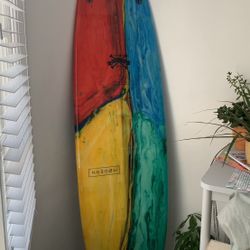 Modern Love Child Rainbow Surfboard 7’8 