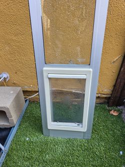 Patio Sliding Glass Dog Door Insert - Medium Pet Door