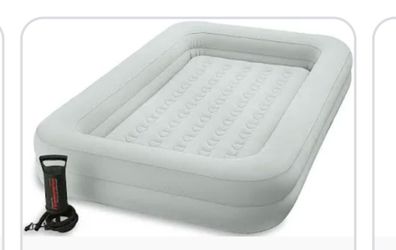 Intex Kids Inflatable Travel Air Mattress with pump and bag