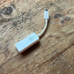 USB-C to Ethernet adapter