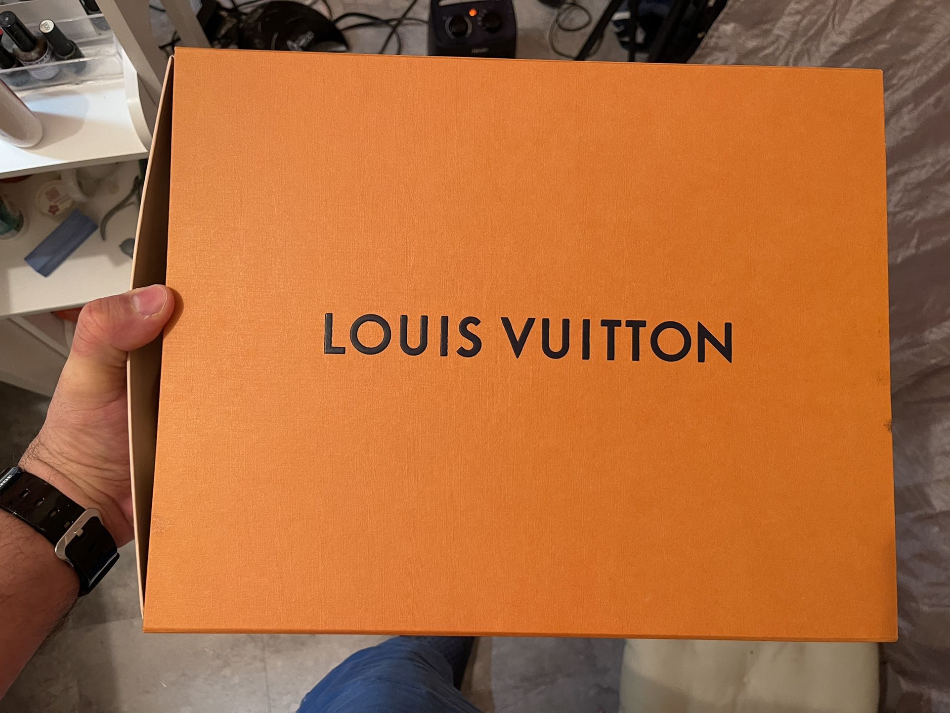 Louis Vuitton Navy Blue Logo Loafers – Savonches