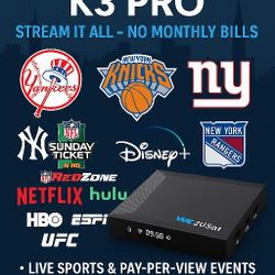 🔥 Say Goodbye to Cable Bills – K3 Pro $300 Flat! Sports, Movies, PPV
