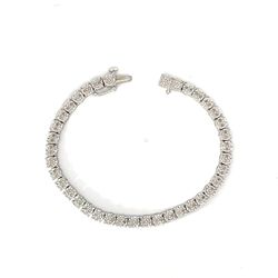 Silver Tennis Bracelet