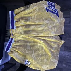 Bape Laker Shorts 