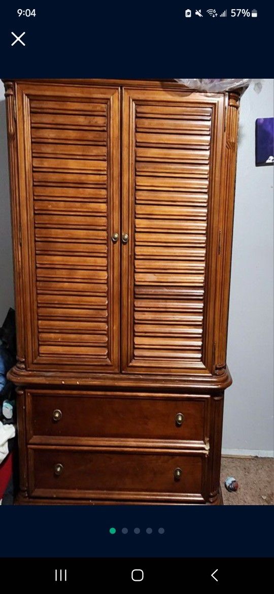 Macy's Armoire with Drawers