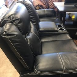 Leather Living Room Set 