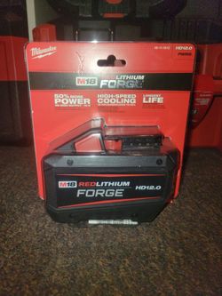 Milwaukee Forge Battery 12.0 New