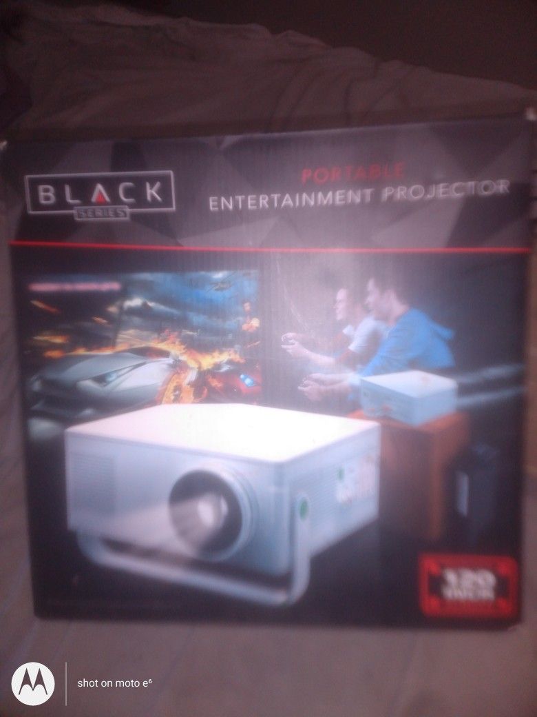 New Black Series Portable Entertainment Projector for Sale in Norwalk