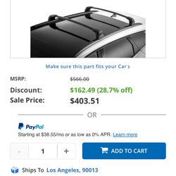 2023-2025 Roof Rails Kia Sportage 