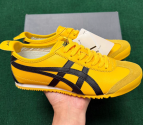 Onitsuka Tiger Yellow Black Sneakers