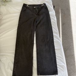Black denim pants 26 size