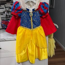 Disney Snow White Girls Costume Dress