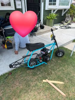 GTS MINI BIKE WITH WHEELIE BAR
