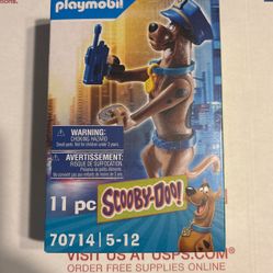 Playmobil SCOOBY-DOO POLICE OFFICER new