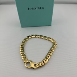 Tiffany & co 18k YG Bracelet 