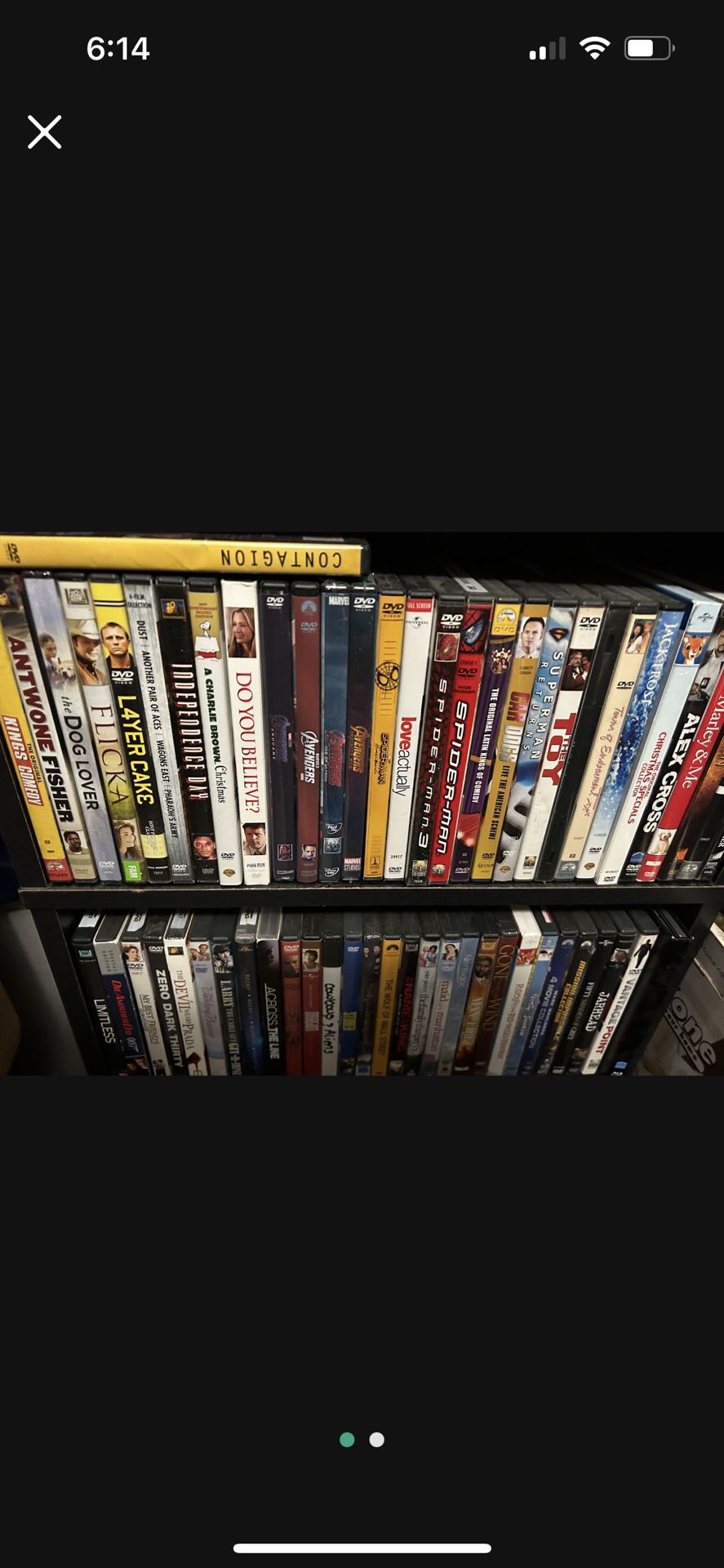 Over 100 Movies DVD And Some Blu-ray  Most Like New Asking 75 Cents  Must By More The 20 To Meet Some Have Been Sold Need Gone 