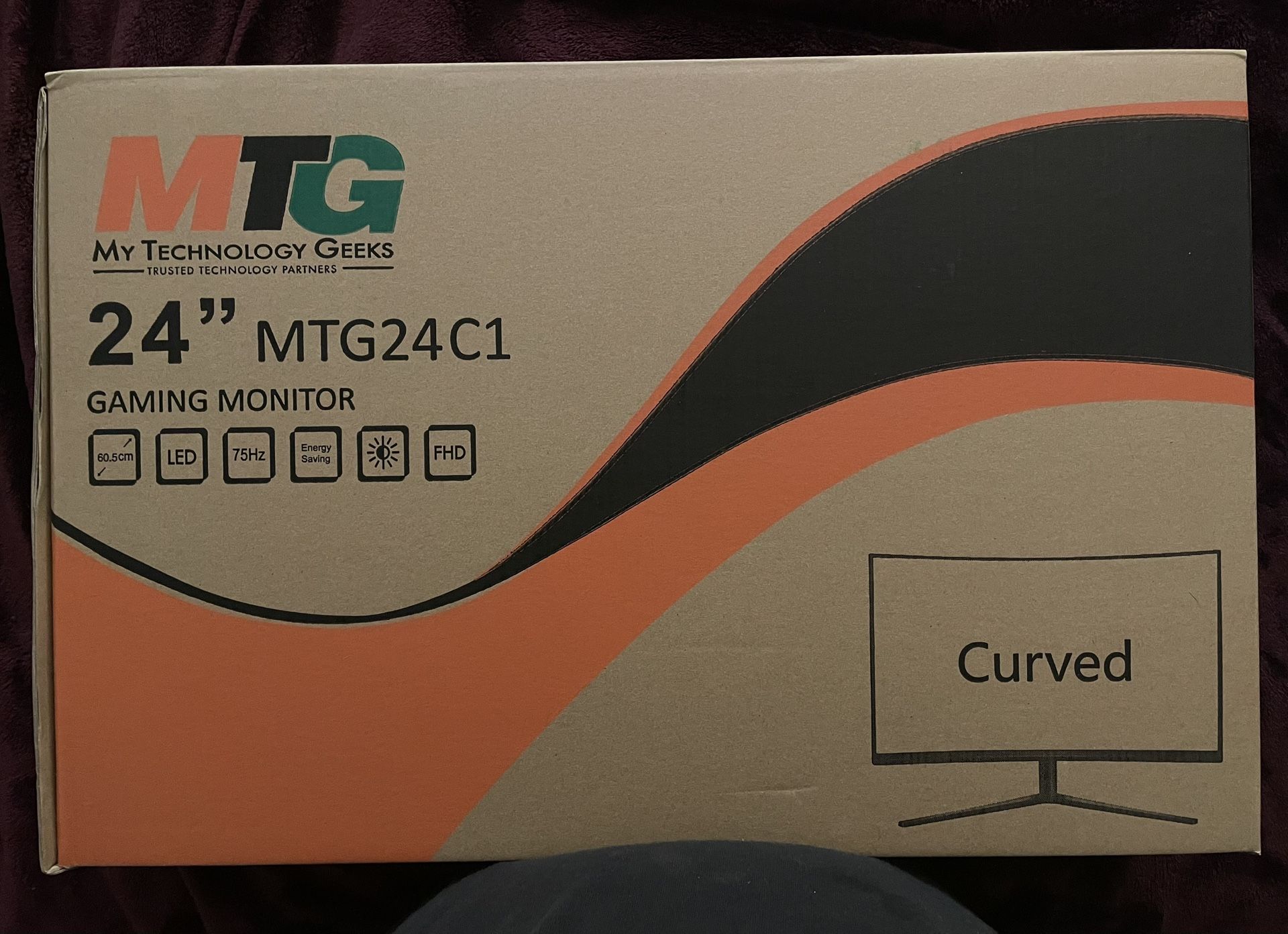 MTG 24” Curved Monitor (Brand New In Box)