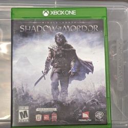 Shadow Of Mordor Xbox One