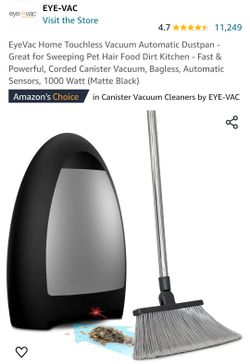 Vacuum, EyeVac, 1000W, Touchless
