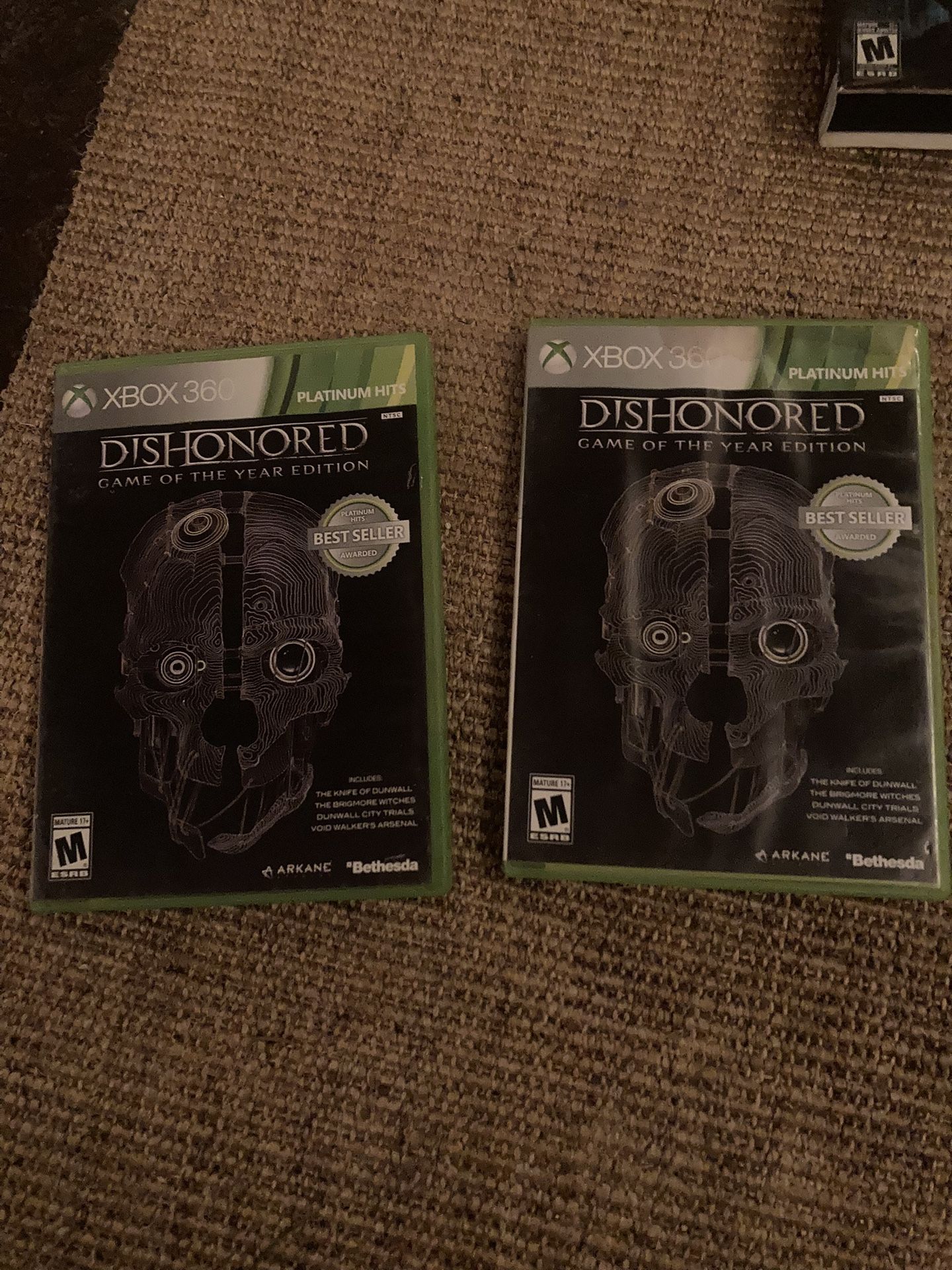 Dishonored Game Of The Year Edition Xbox 360 Video Game