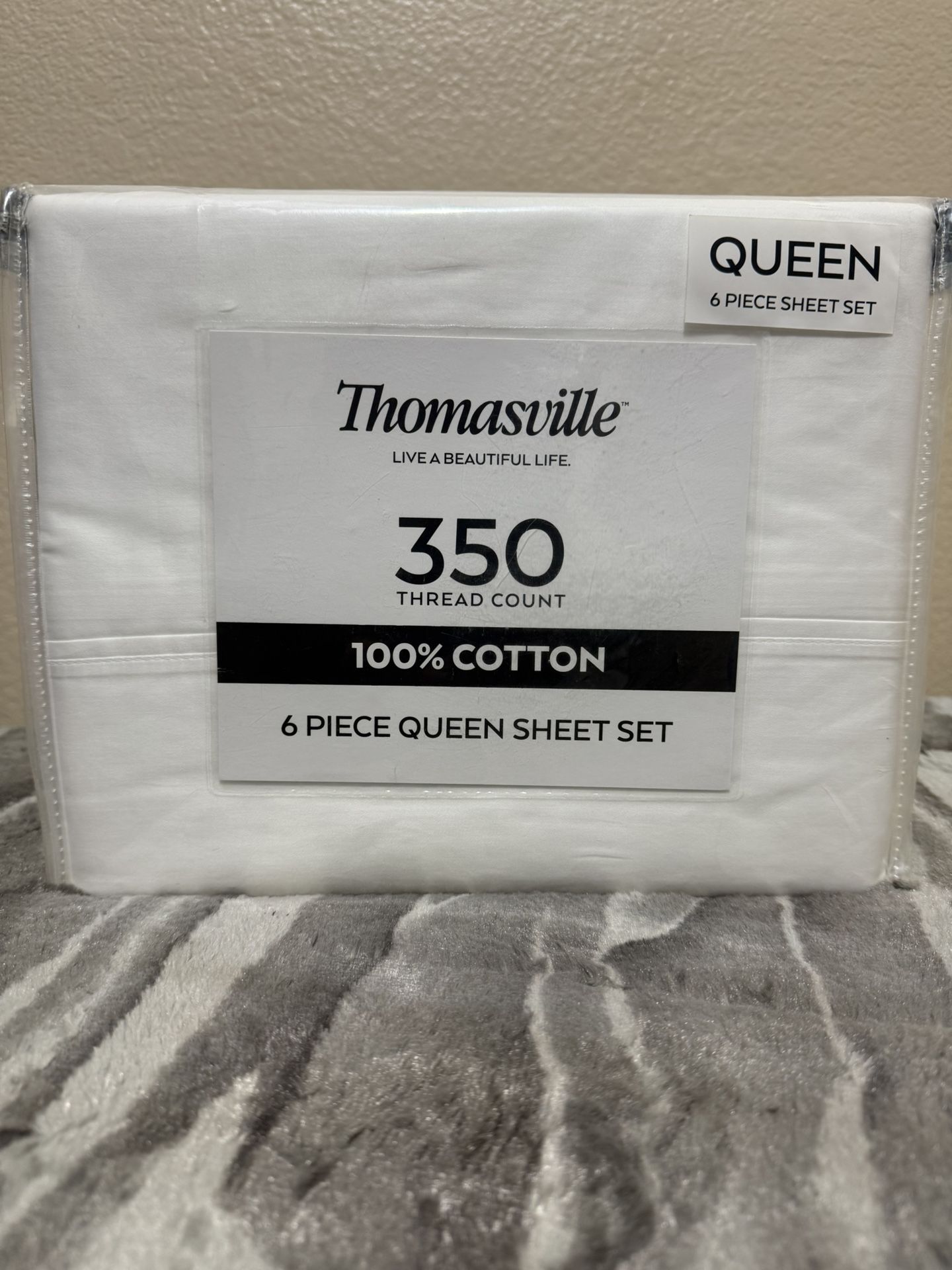6piece Queen sheet Set