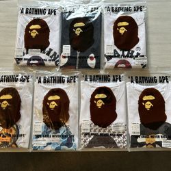 Authentic Bape T’s XXL
