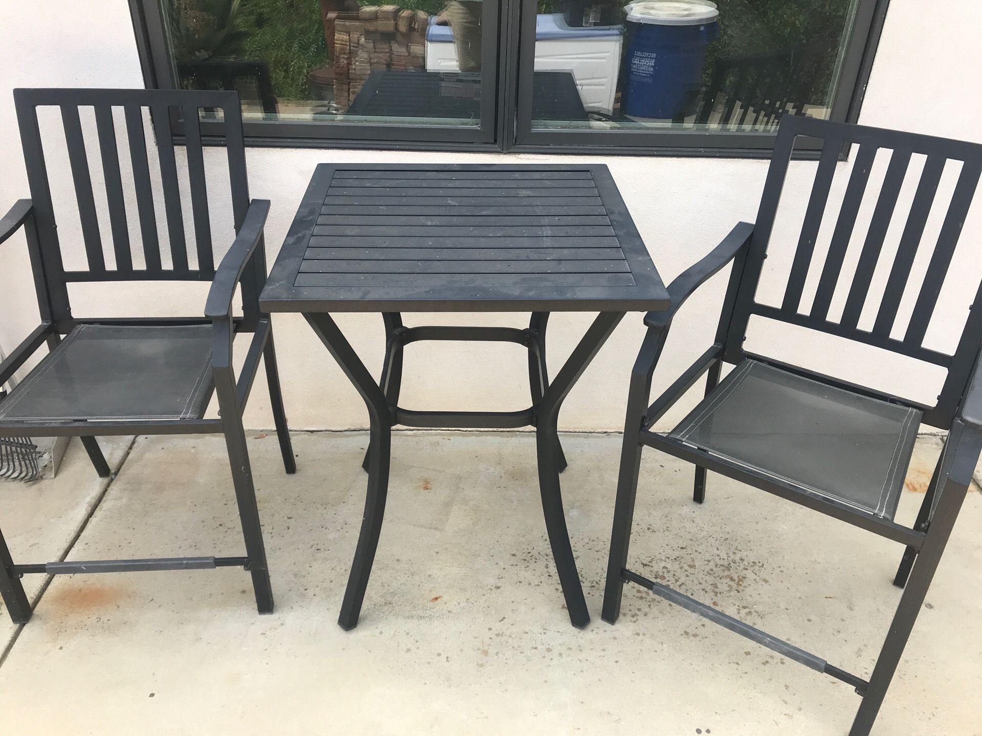 3 piece patio set