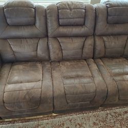 Electronic Brown Couch