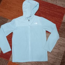 The North Face Glacier Full-Zip Hooded Fleece Jacket Unisex Youth XL