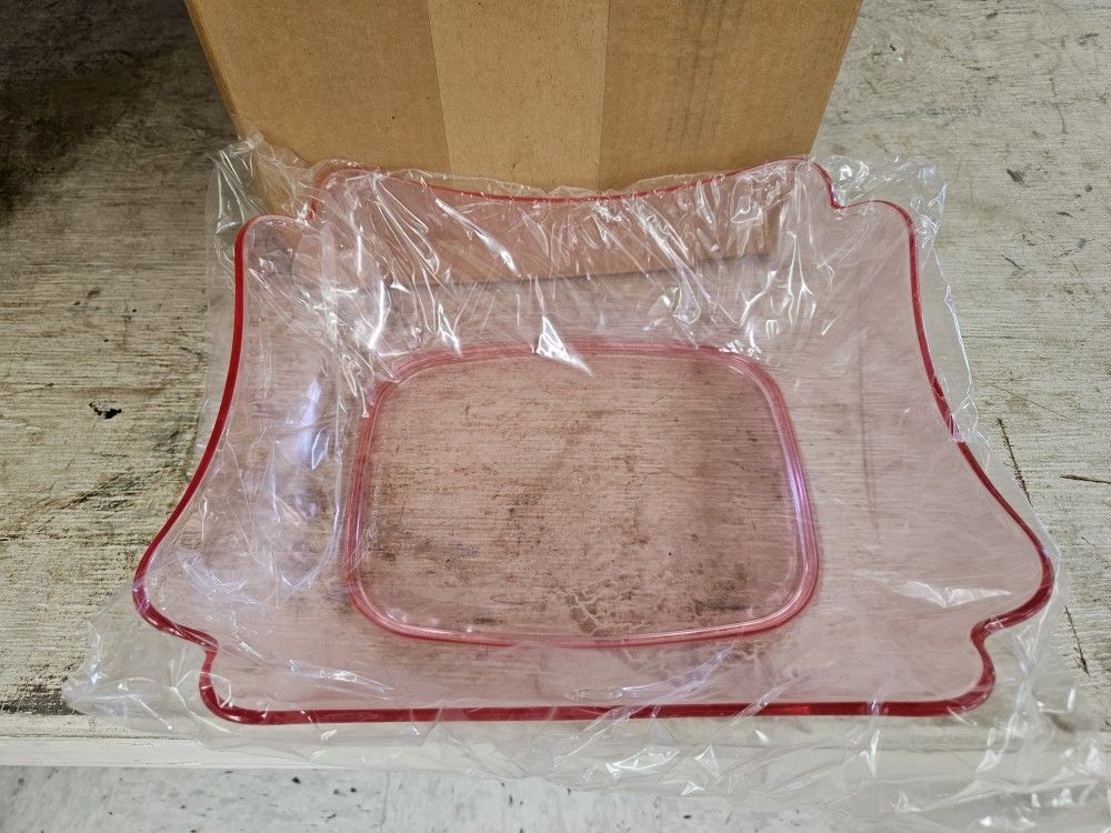 Heavy Plastic Serving Bowl