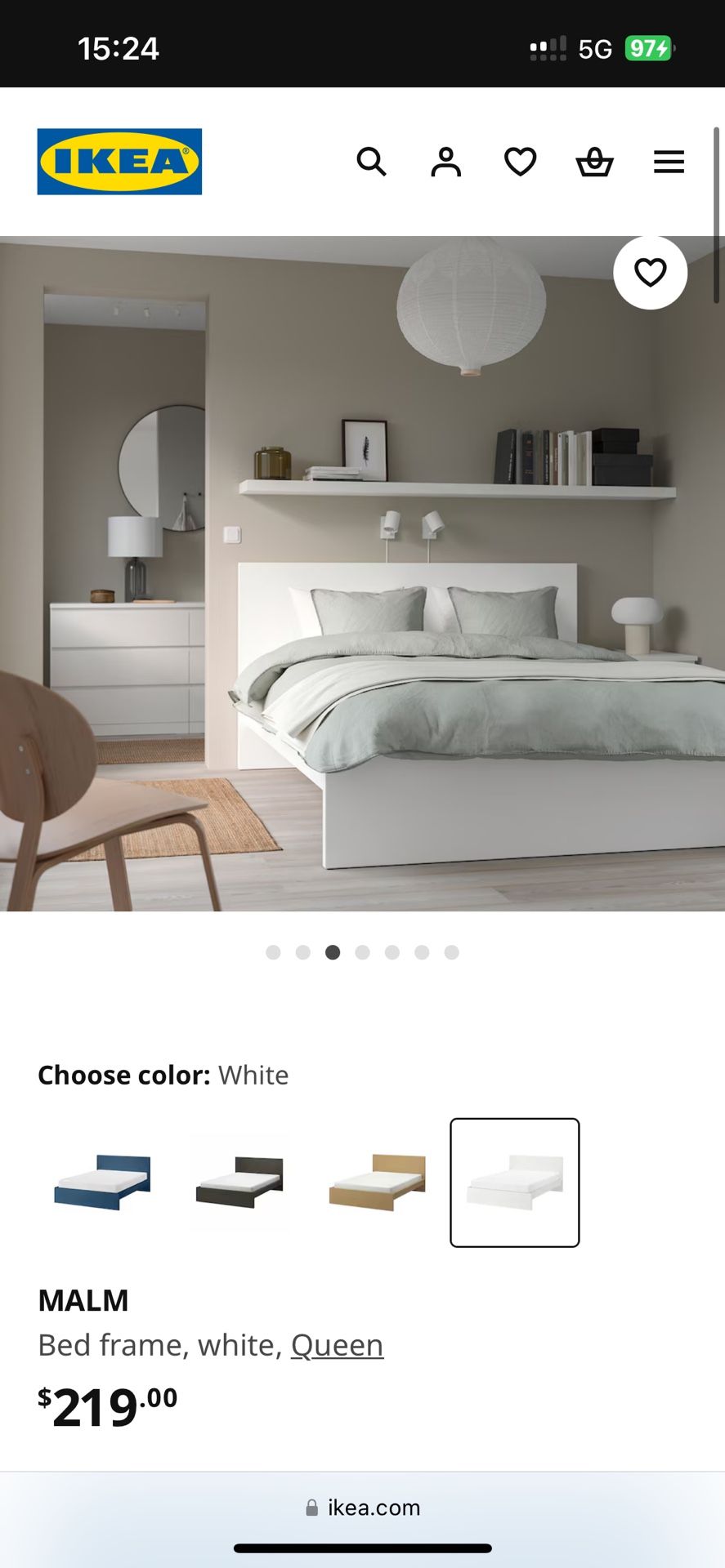 Free IKEA Bed frame, Mattress, Drawer, Desk