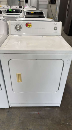 Whirlpool Electric Dryer – White, Top Lint Trap, Simple Dial